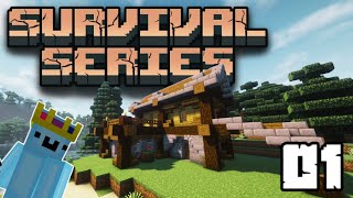 The BEST Minecraft STARTER House! | Minecraft 1.20 Lets Play | Episode 1