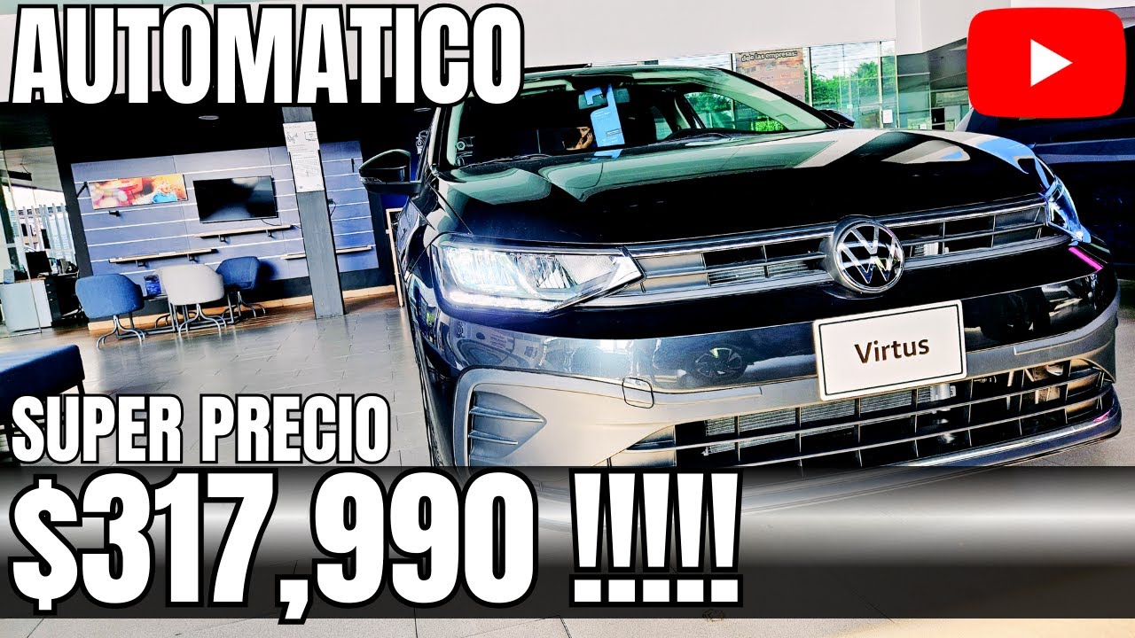 VOLKSWAGEN VIRTUS TRENDLINE 2025 TIPTRONIC SUPER PRECIO ESPECIAL FINANCIADO RESEÑA FEBRERO SEDAN MPI