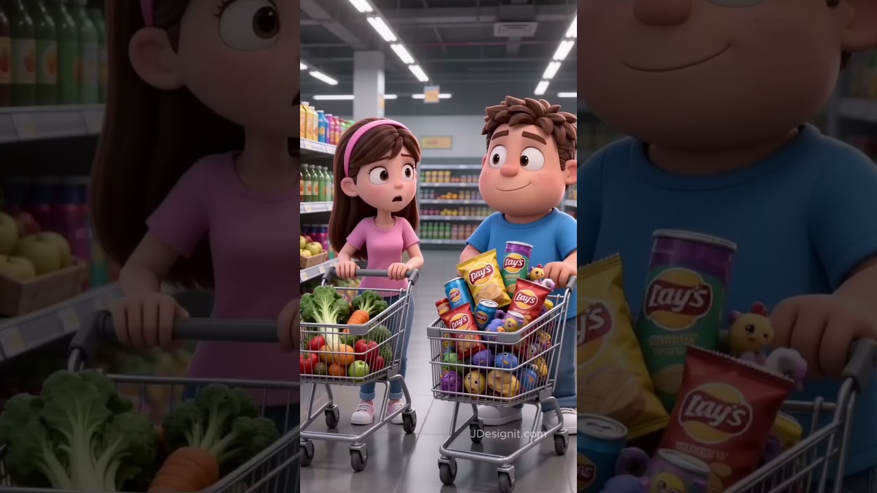 爆笑3D卡通｜逛超市的“需要”哲学