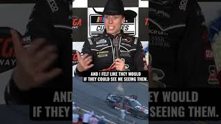 Carson Hocevar celebration after winning 1st place at Talladega #carsonhocevar #nascar #shorts