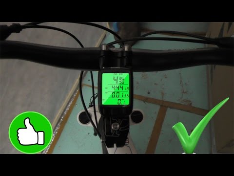 Велокомпьютер Sunding SD 563B Распаковал и поставил!