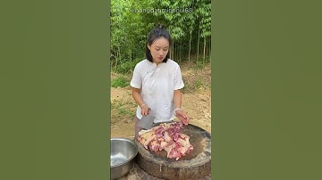 Vịt Hấp Bja Món ngon ai cũng nên thử 1 lần - Nông Dân Miền Núi #shorts #amthuc #đồngquê