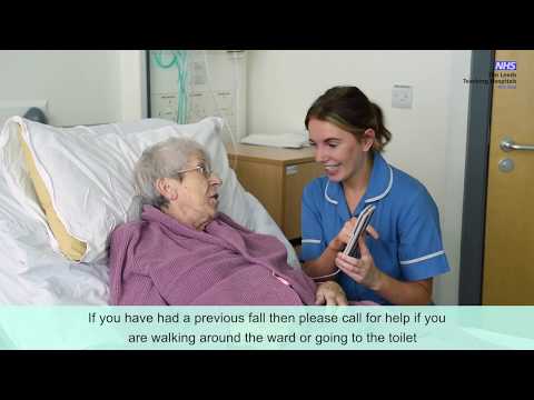 Falls Prevention video for patients attending hospital