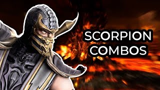 Scorpion Combos Mortal Kombat 9