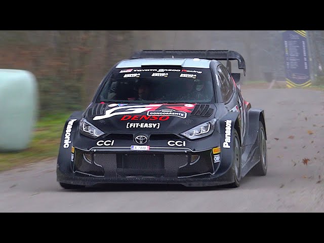 Toyota Gazoo Racing testing the 2025 GR Yaris WRC Rally1 for