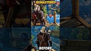 The Witcher 3 Remastered vs Complete Edition ⚔️🔥 #shorts