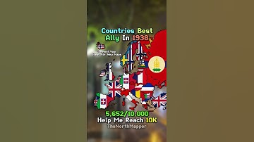 Countries Best Ally In 1938 #europe #mapping #map #mapper #viral #edit #flag #map