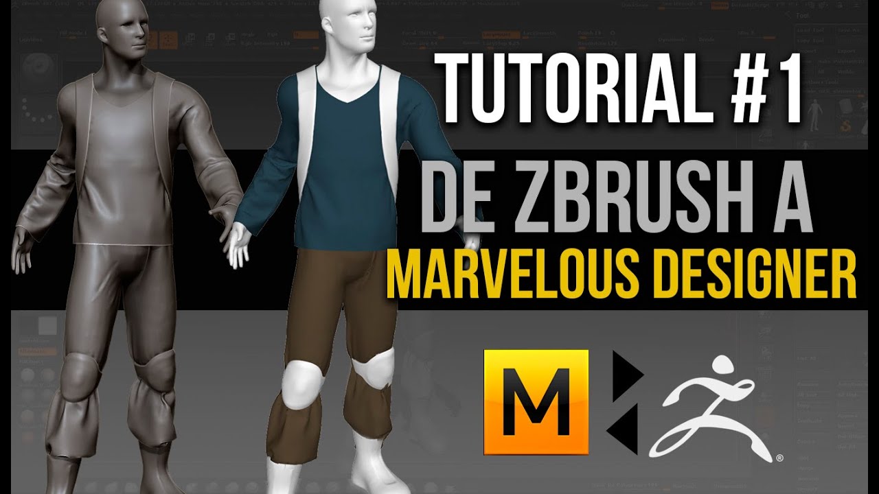 marvelous designer vs zbrush