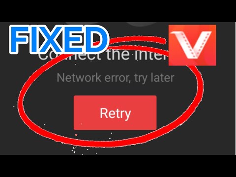 How to Fix Vidmate Network Error Try Later Problem Solved