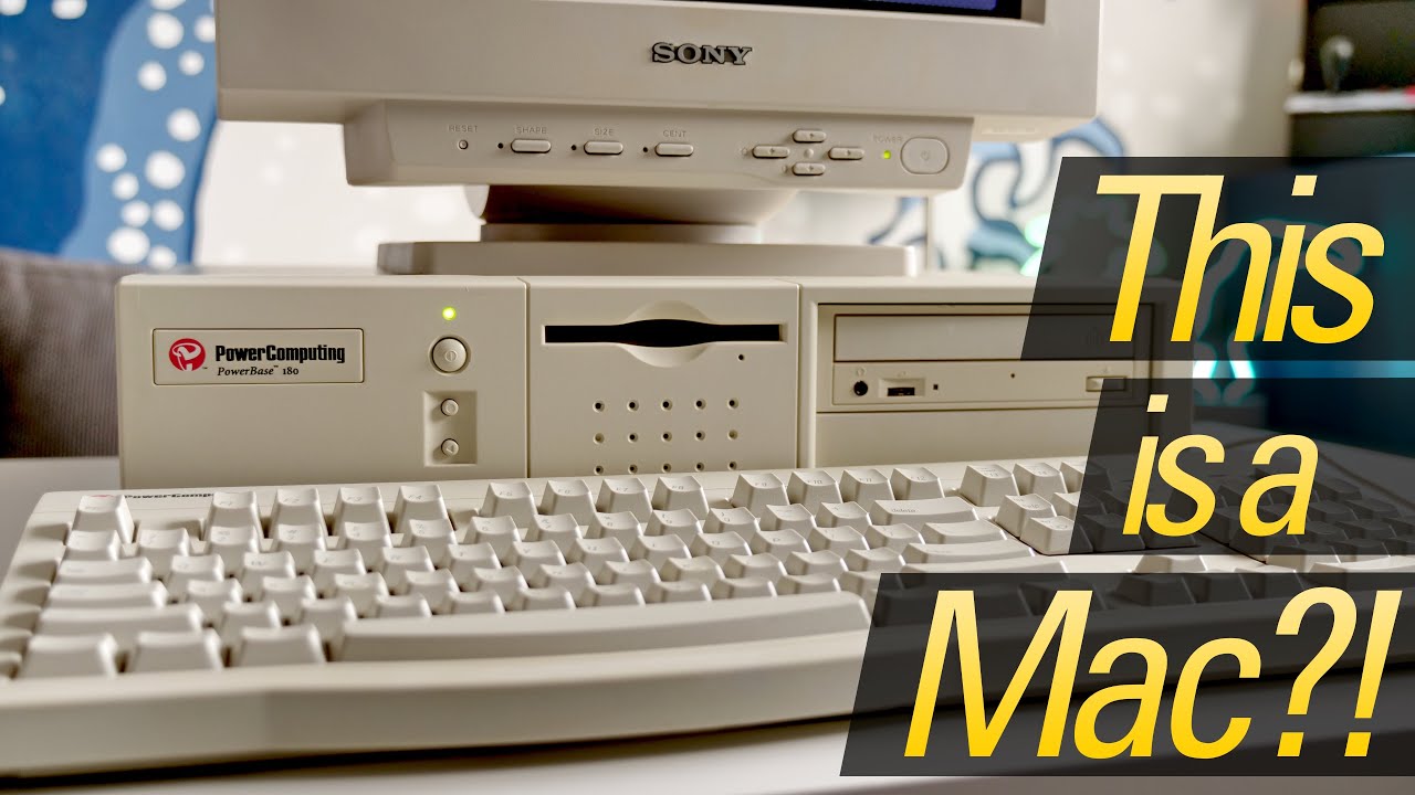 1996년의 Power Computing Mac 클론 복원!