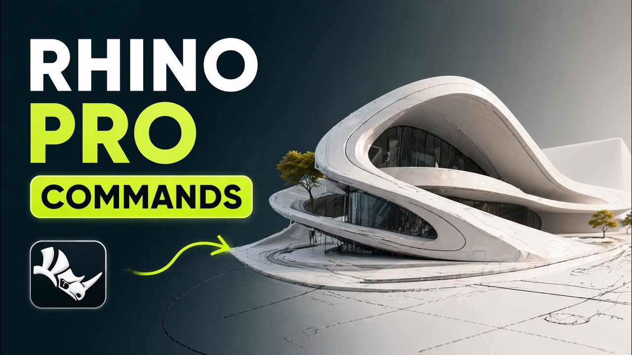 Rhino 3D Quick Tips for Modeling Fast - YouTube