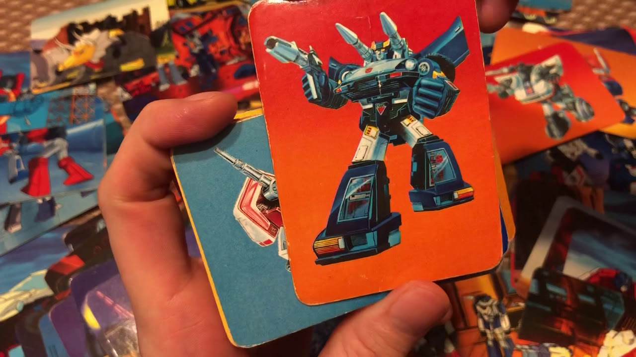 Transformers 1985 Trading Cards