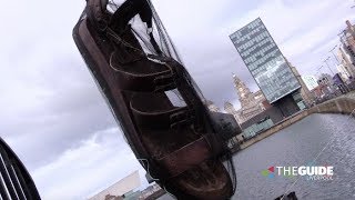 A GIANT sandal has appeared ahead of Giants Spectacular Weekend | The Guide Liverpool