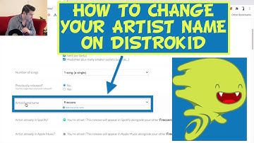 How to Change Your Artist Name on DistroKid Tutorial