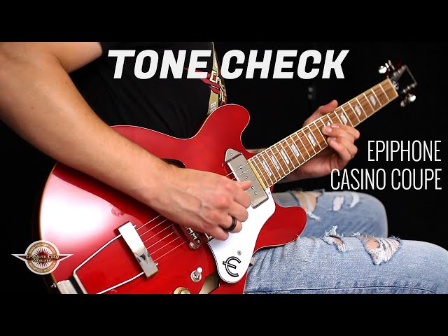 TONE CHECK: Epiphone Casino Coupe Guitar Demo | No Talking