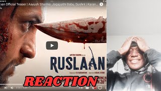 Ruslaan Official Trailer REACTION!!!