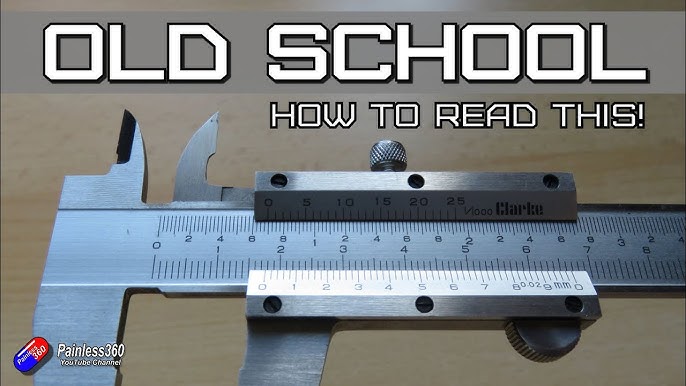 How to Read a Metric Vernier Caliper 