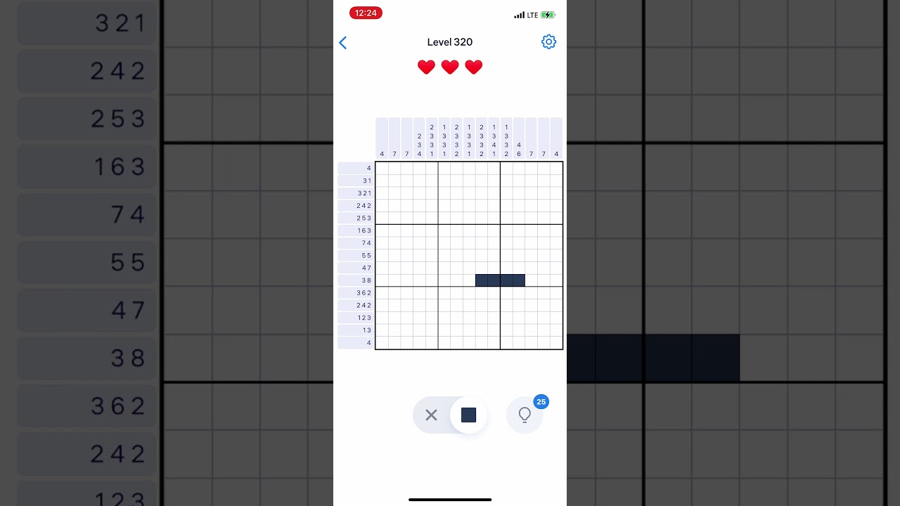Nonogram.com - Number Puzzle LEVEL 320 - No Boosters - YouTube