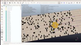 Simulation of walking hexapod Robot 02