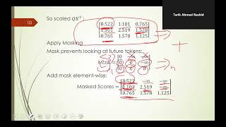 Transformer Decoder: Masked Multi-Head Attention-Part 2