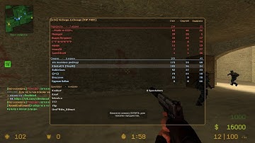 Фэйл в CSS v34 || Сервер: Nichego - Lichnogo [VIP FREE] || --- Говорили я Читер  (ахахах)