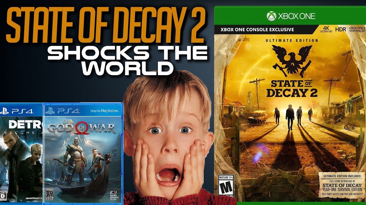 State Of Decay 2 Hits 1 Outsells God Of War And Detroit Become Human Xbox Game Pass Helping Youtube