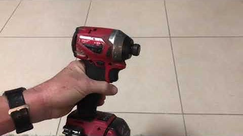5 second fix - broken bit in Milwaukee impact driver