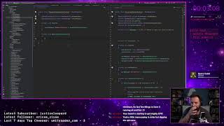 🔴typing stars game development - 1 hour for movement level - twitch & youtube