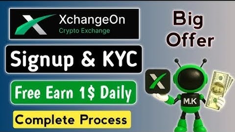 Xchangeon Signup & KYC Process | CompleteAccount Verification Guide 2025