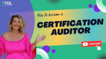 How to become a certification auditor!!