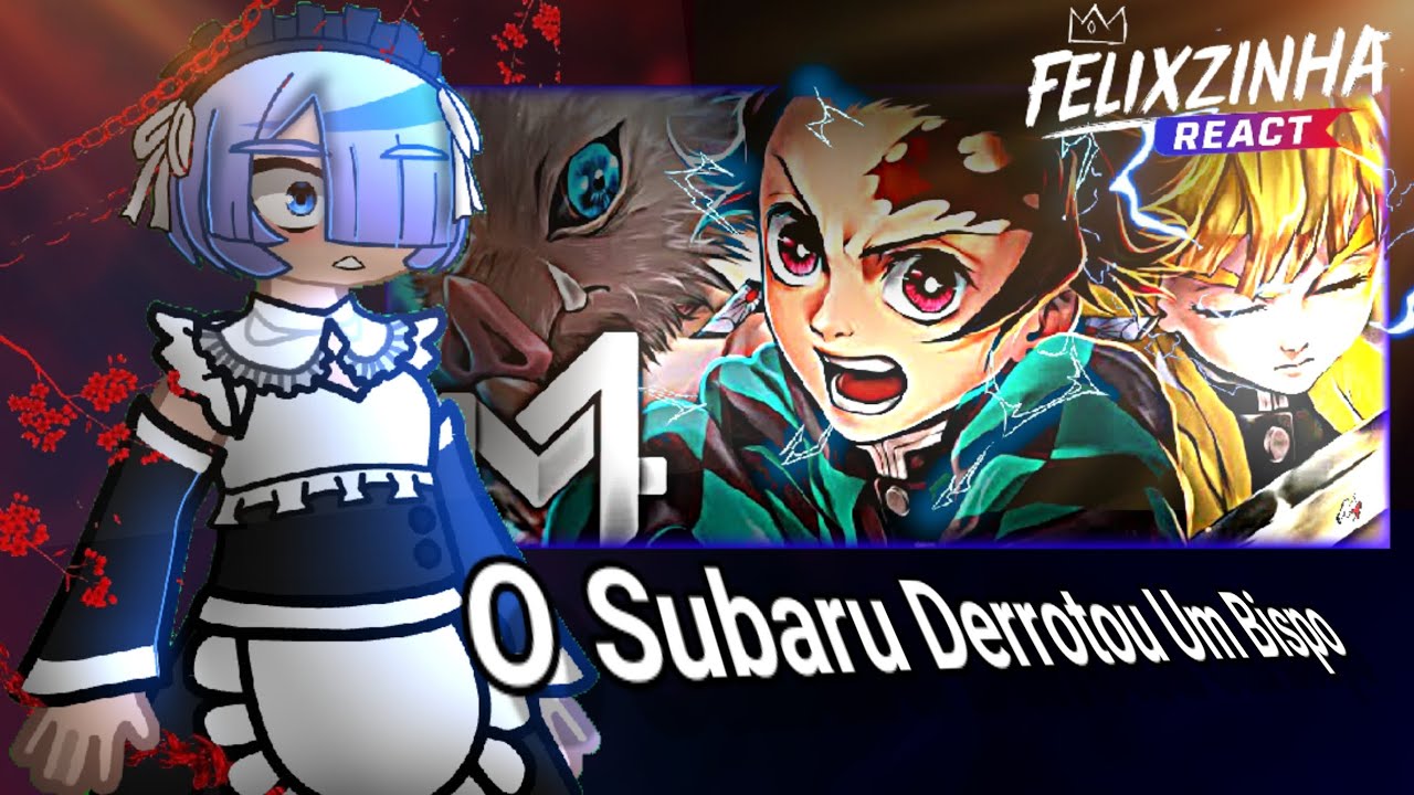 Re:zero Reagindo Rap Caçadores de Oni M4rkim (As)