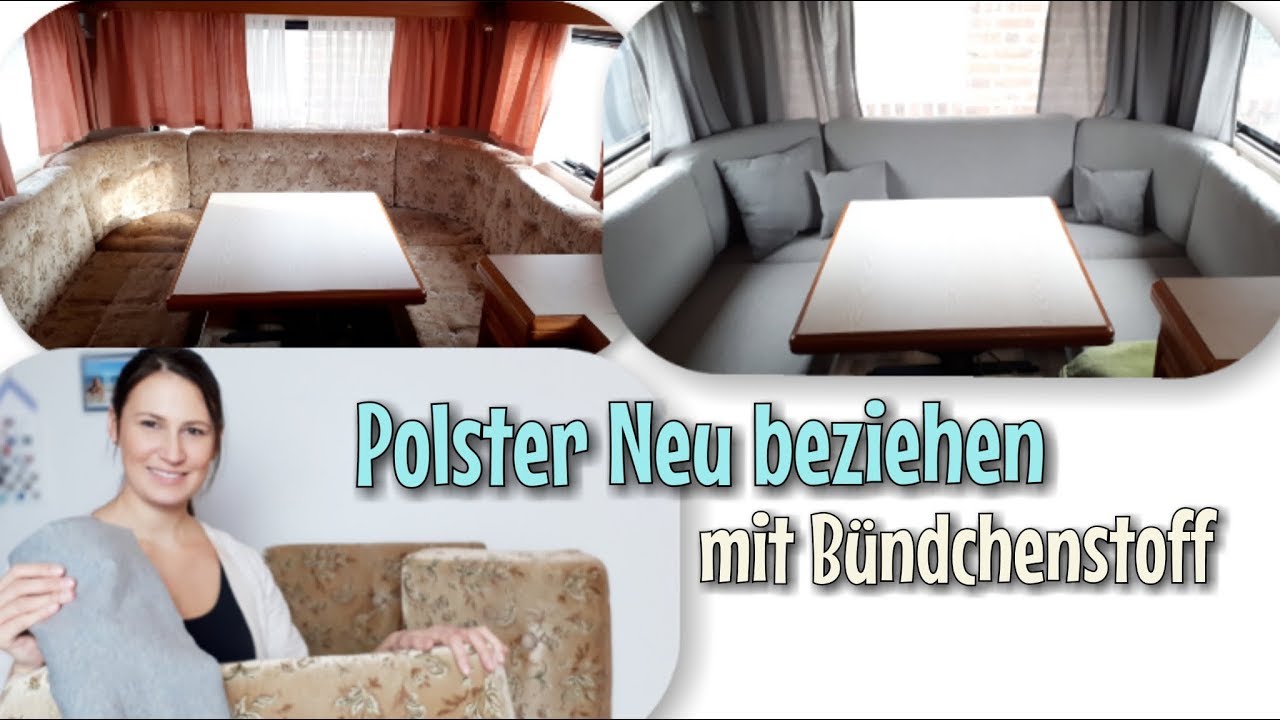 Bezüge für Polster Garten - Terrassenstühle nähen für Anfänger