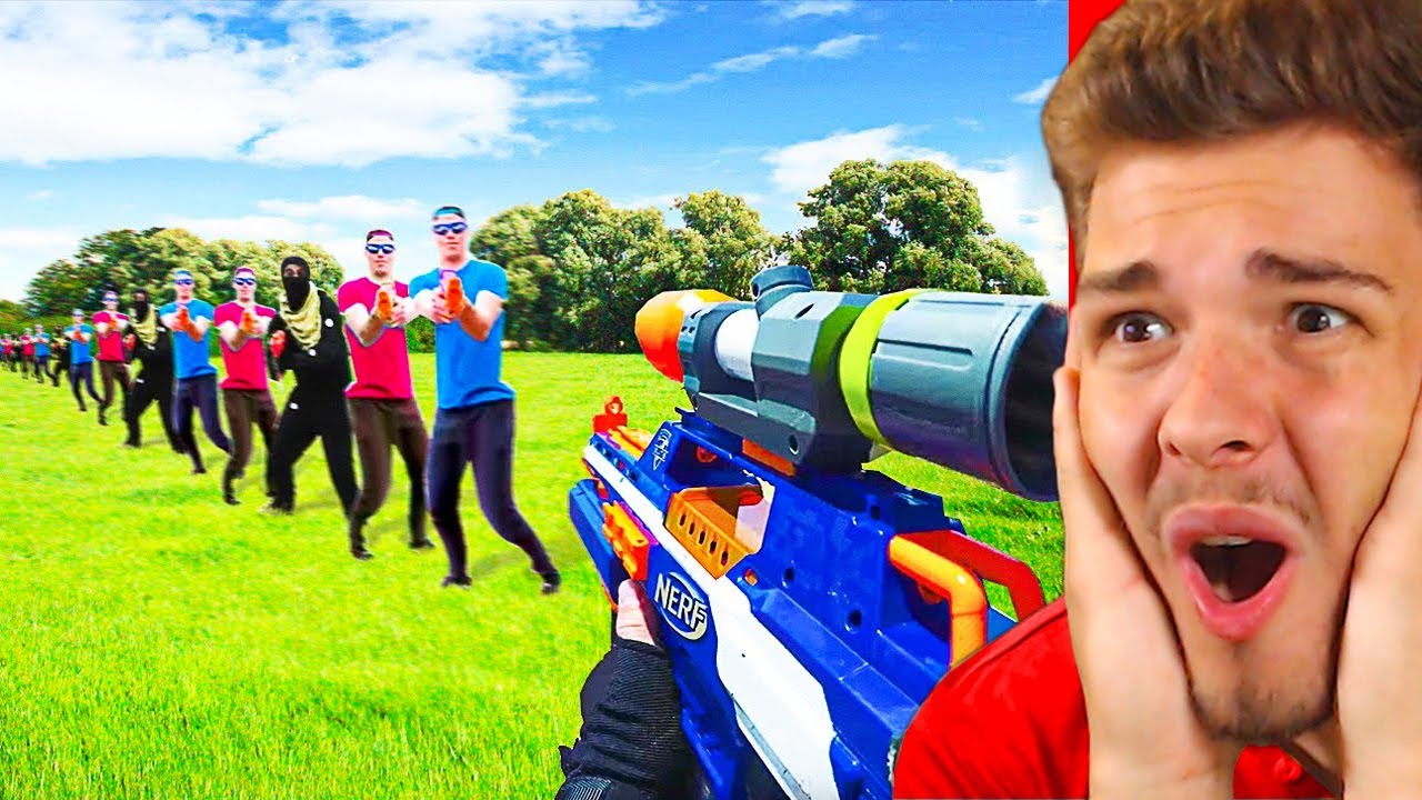 DAS ist das BESTE NERF BATTLE in einer Villa