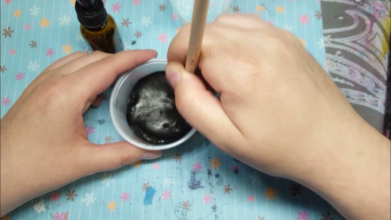 Can you make your own ink from charcoal? for mixed media scrapbooking art journaling YouTube