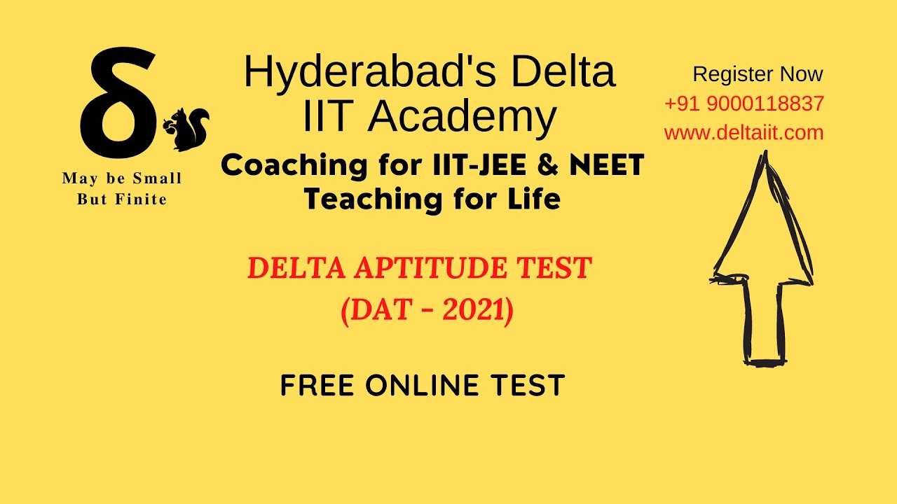 Delta Aptitude Test 2021 Delta Online Test Classes YouTube