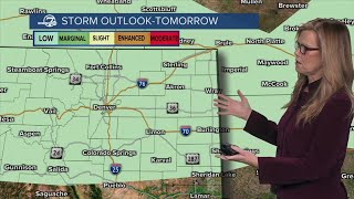 Soggy weather sticks around to start the week