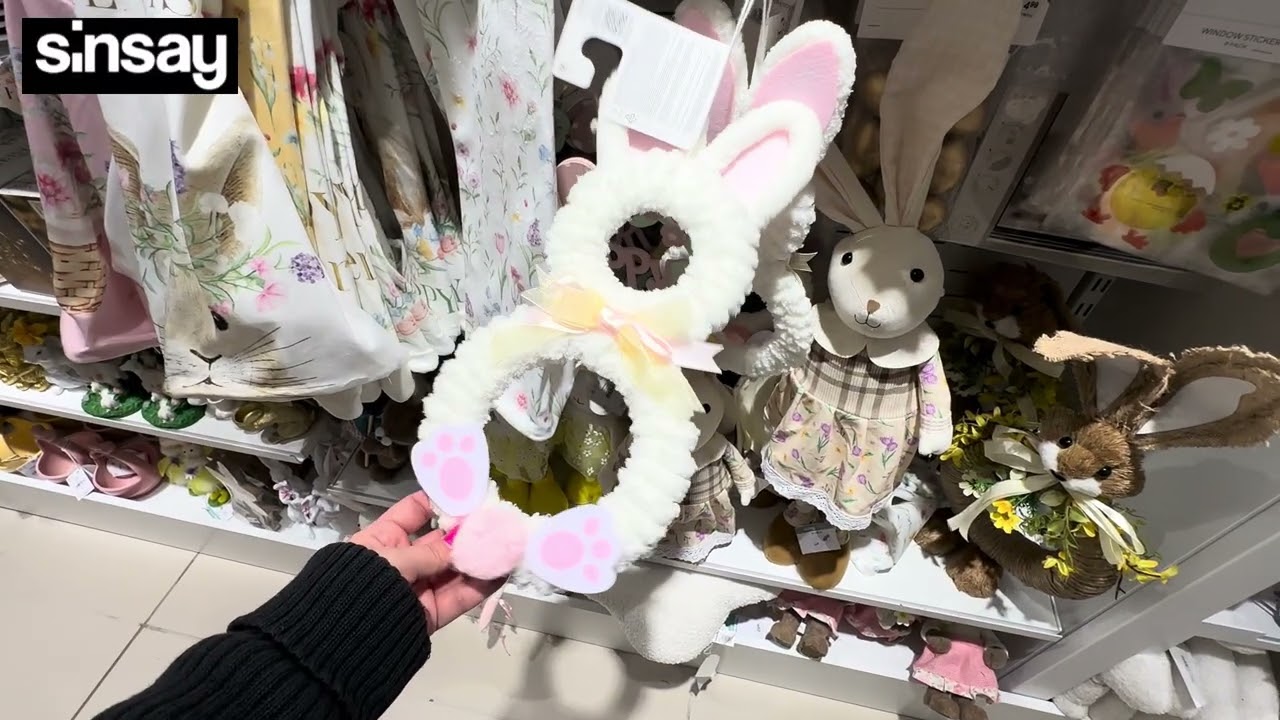 SINSAY 🤍 PIĘKNE DEKORACJE WIELKANOCNE *wiosenne nowości, kolekcja damska, akces.kuchenne🥰* | NOWOŚCI