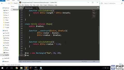 Full stack web developer course | lesson - 21 | (Part-14) | Complete PHP OOP