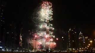 Dubai: Burj Khalifa's 2014 Fireworks