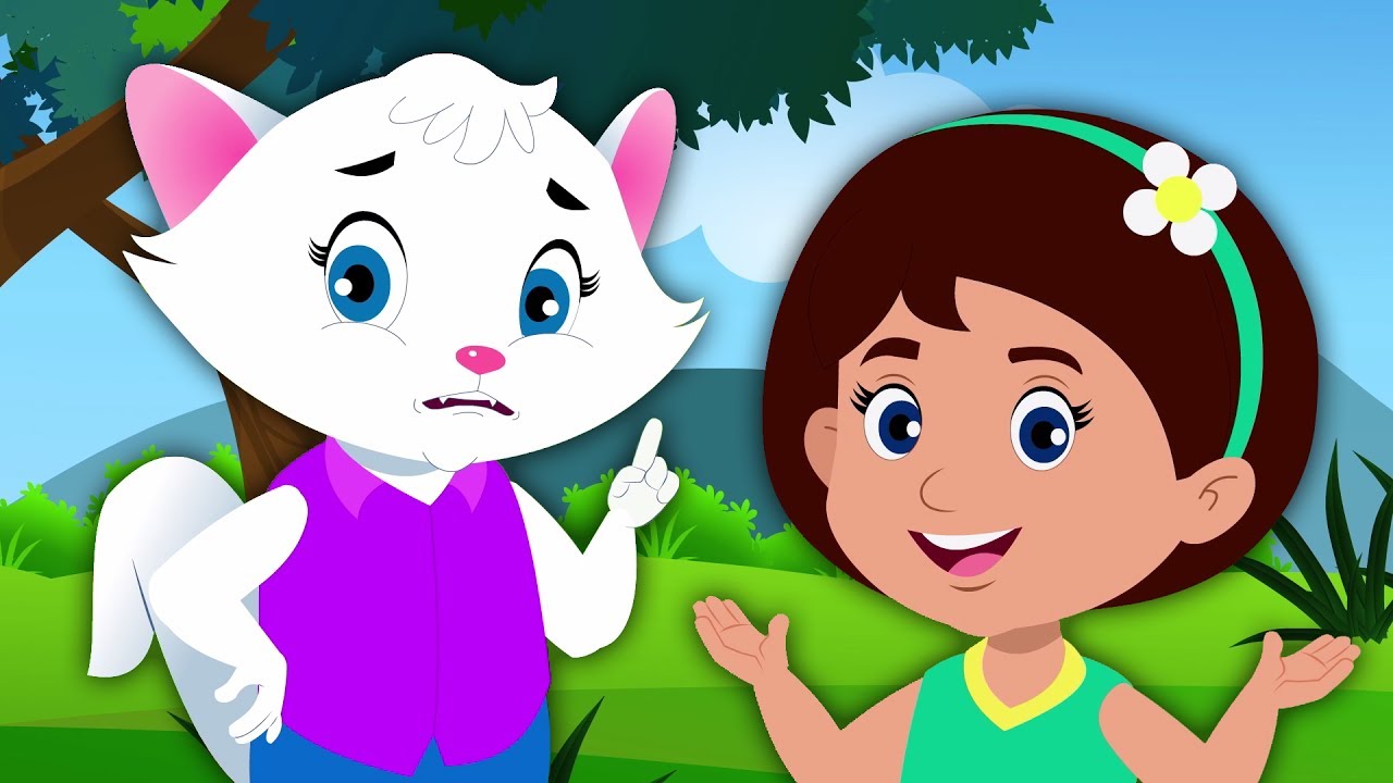 Billi Mausi | बिल्ली मौसी | Nursery Rhymes in Hindi Balgeet | Kids Tv India  | Hindi Nursery Rhymes - YouTube