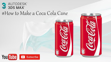 3ds Max Tutorials for Beginners | Coca Cola Cane Modeling