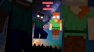 Alexbrine Fighting Herobrine