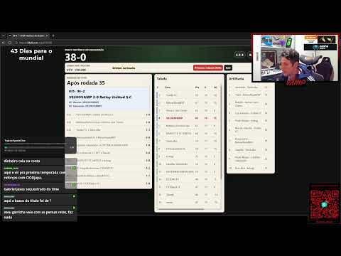 Ao vivo : 38x0 - Bolão, copa dia 01 - !fm26 !planilha !sorteio !saldao !nesha !DONATY