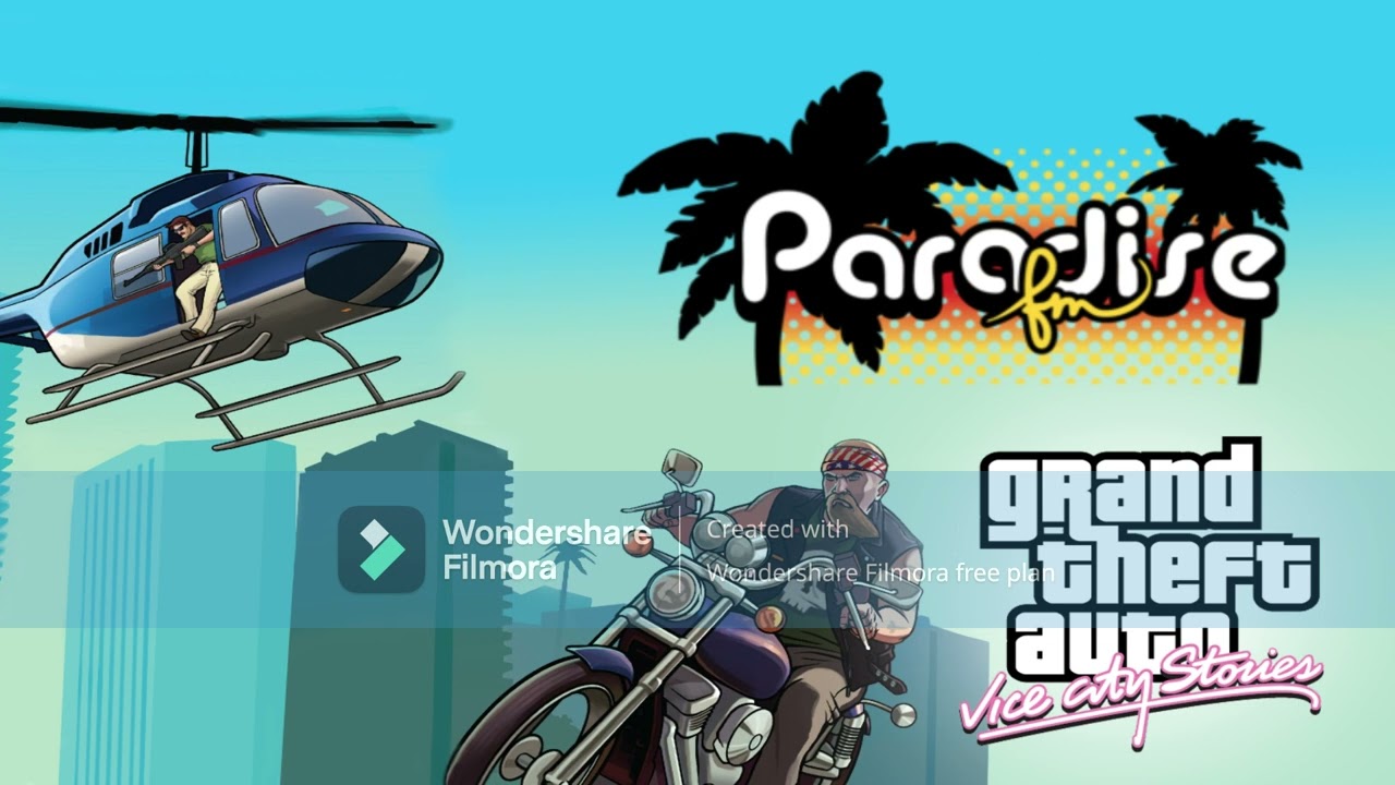 Grand Theft Auto: Vice City Stories Paradise FM (2021, Clear