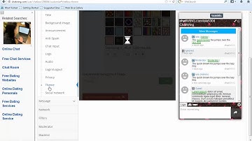 online video streaming Chat room software tool Chatwing