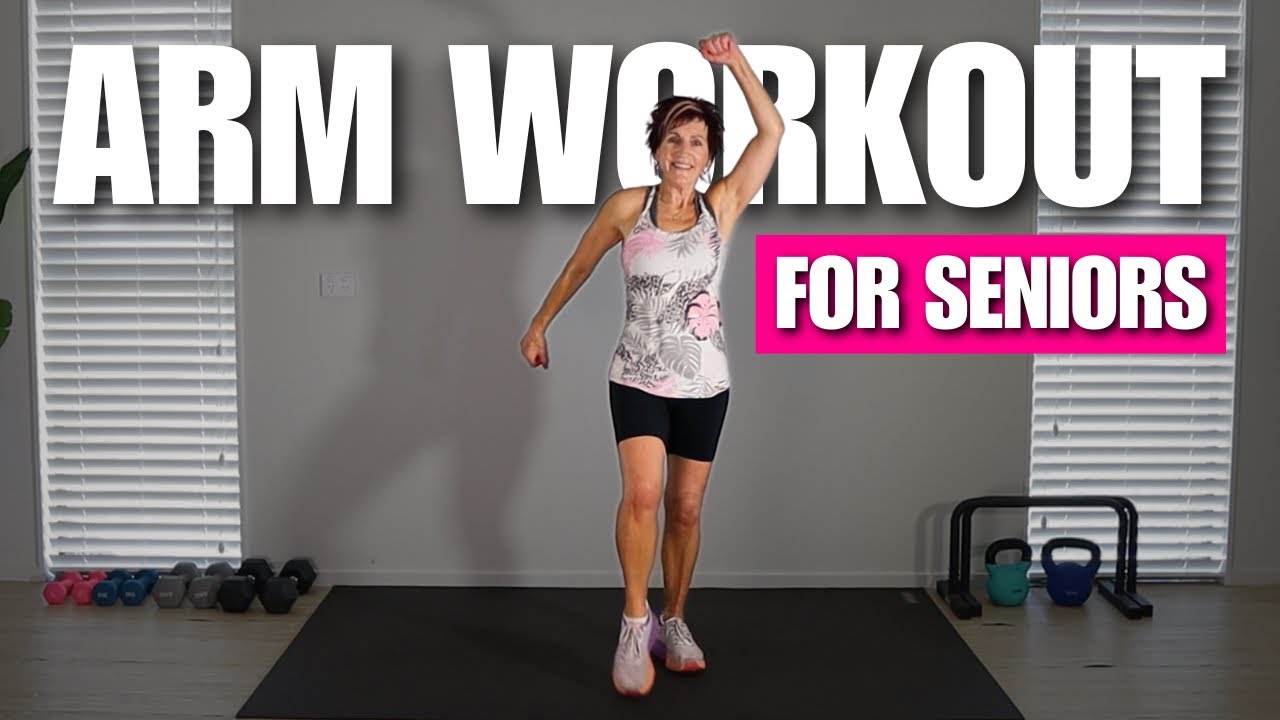 10 Min Fun Arm Workout for Seniors at Home | No Equipment, Low impact