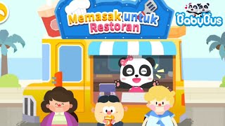 Memasak Untuk Restoran Panda Miumiu - BabyBus Bahasa Indonesia screenshot 1