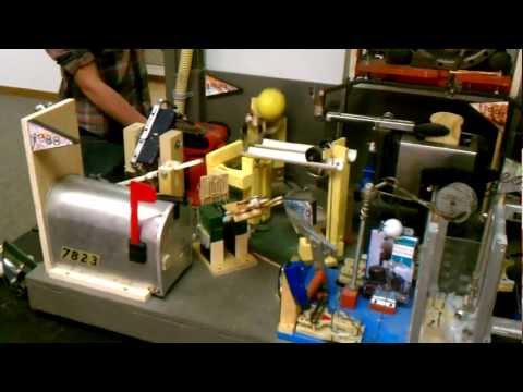 Purdue team smashes Rube Goldberg world record