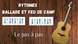 Comment jouer le rythme ballade et le rythme feu de camp à la guitare