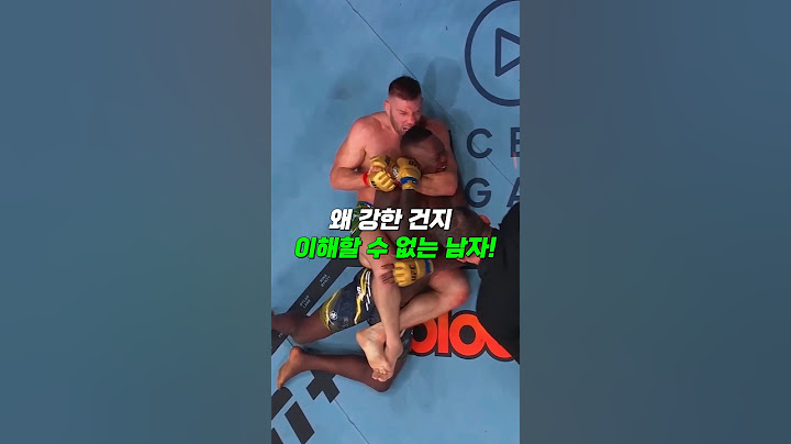 강함의 고정관념을 깨버린 UFC 챔피언 뒤 플레시
